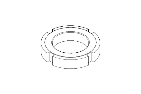 开槽螺母 M40x1,5 A2 DIN1804