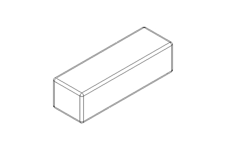 Key DIN6885-1 B 25x8x7 1.4571