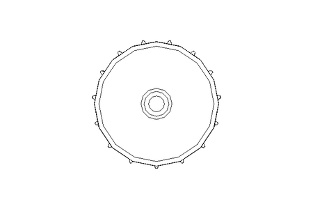 ROLLER   D=80X3/2KR    EL=1490