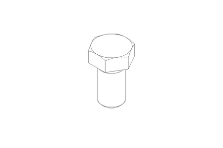 Hexagon screw M16x30 8.8 ISO4017