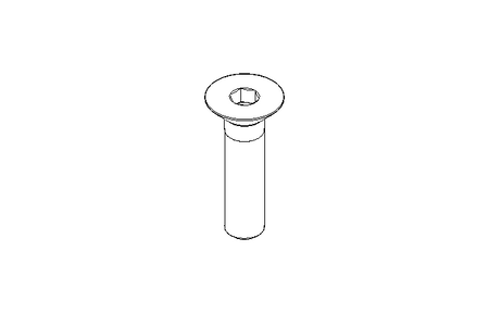 Countersunk head screw M6x25 8.8 DIN7991