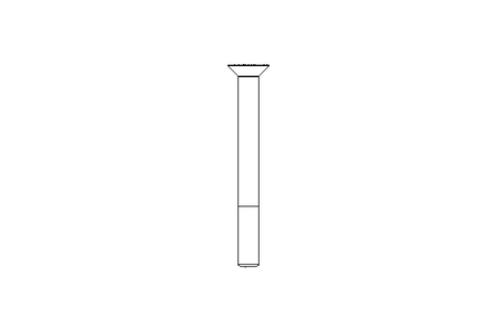 Countersunk head screw M6x60 A2 70