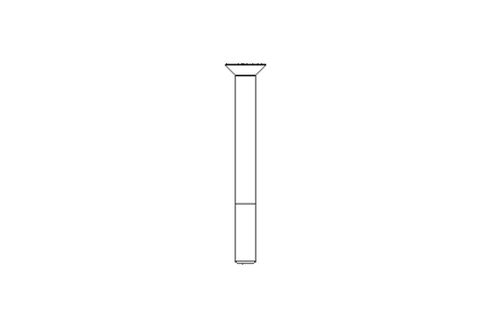 Countersunk head screw M6x60 A2 70