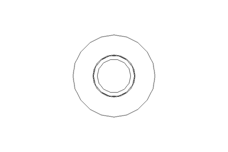 Countersunk head screw M10x130 A2 70