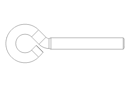 EYELET BOLT         M 6X 40 A2