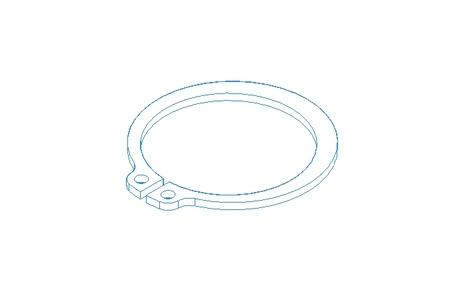 Стoпopнoe кoльцo 25x1,2 A2 DIN471