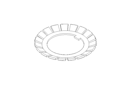 Locking bracket MB6 30x49 St DIN5406