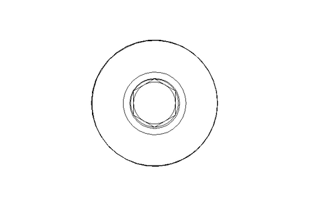 Countersunk head screw M6x20 A5 70