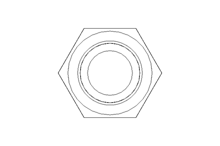 Hexagon screw M20x70 A4 80 ISO4014