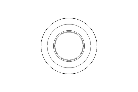 Threaded stub SC DN25 1.4404 DIN11851