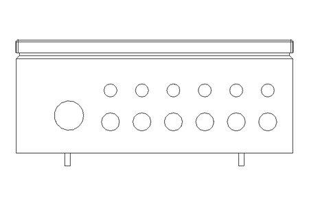 Klemmkasten 220x120x90 Niro