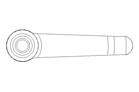 Klemmhebel M6x32