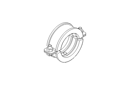 PIPE CLAMP M8, 1 1/2"