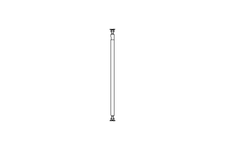 Universal joint shaft D=150 L1=2740 L2=