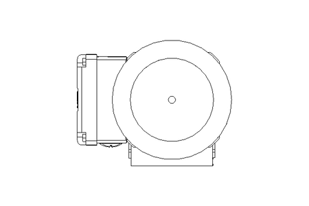 Right-angle geared motor 0.25kW 79 1/min