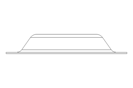 Membrane/diaphragm D=50 L/H=8 EPDM