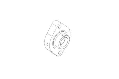 Flange bearing GLCTE 30x84x35.7