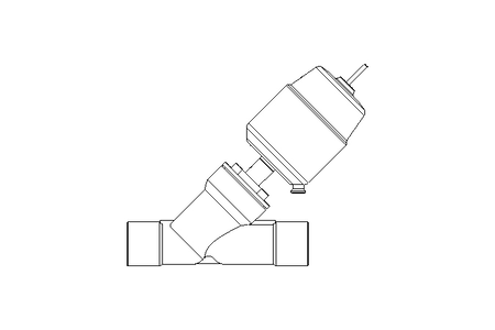 PNEUMATIC STRAIGHT-WAY VALVE