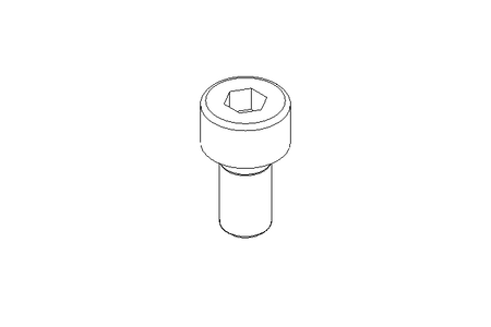 Cap screw M4x8 12.9 DIN912-flZn/TL/720h