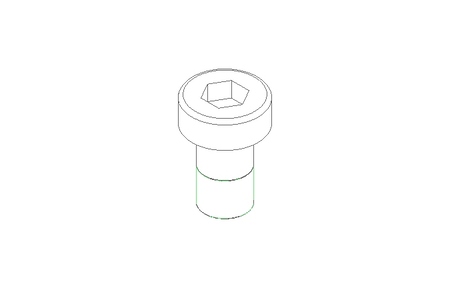 Cap screw M8x14 A2 70 DIN6912