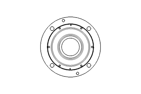 Flange bearing 100x340x145