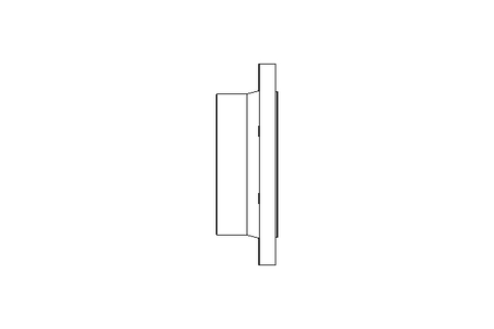 Steril-Flansch DN 125 ISO Form V 1.4539