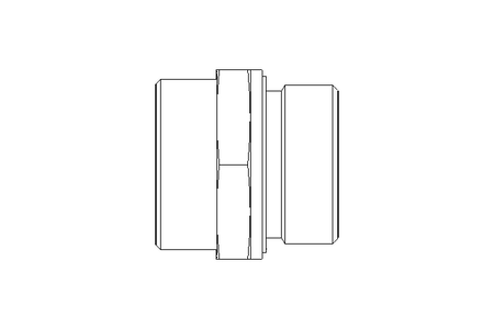 Connecting piece L 35 G 1 1/4" St