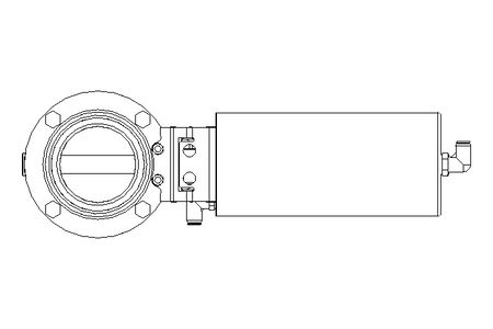 Butterfly valve B DN065 MVL AA E