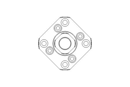 Flange bearing FK 15/52x42