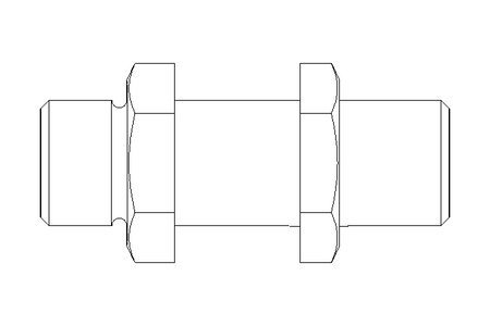 Thread. bulkhead connect. L 10/10