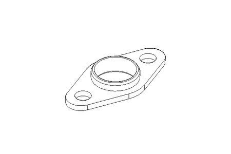 Flange bearing GFL 14x21x42 Iglidur-G