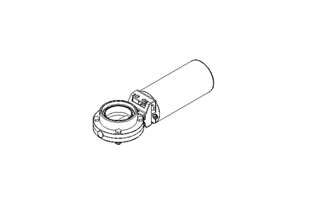 Butterfly valve B DN065 WVM NC E EX