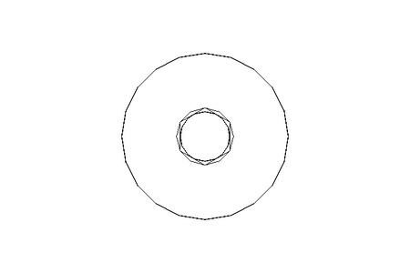 Countersunk head screw M10x135 A2 70