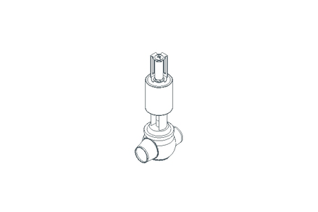 Aseptic seat valve SA DN065 130 NC E