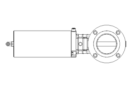 Butterfly valve BD DN065 FVF NC E