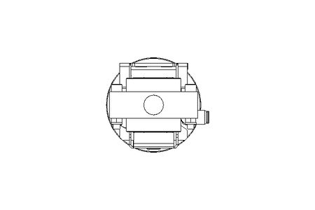 Butterfly valve B DN025 OVO AA F