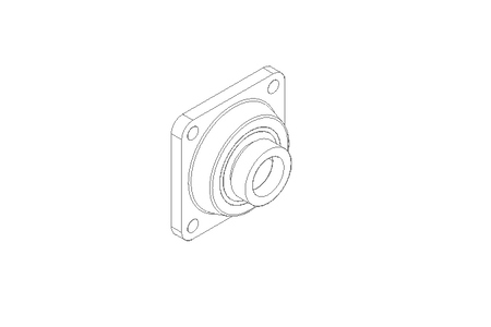 Flange bearing PCJ N 40/43.7x130