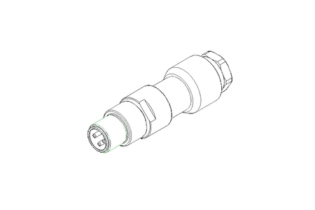 Socket Connector M8X1 3-POLE