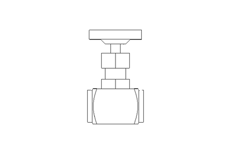 MANUAL REGULATING VALVE 110 PN400