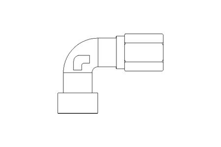 Pipe screw connector LL 610 R1/8" 1.4571