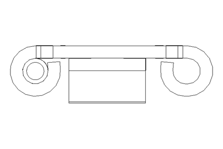 Flat-top chain SSC8811K350 B=88.9