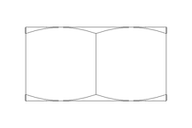 Hexagon nut M42 St-Zn DIN934