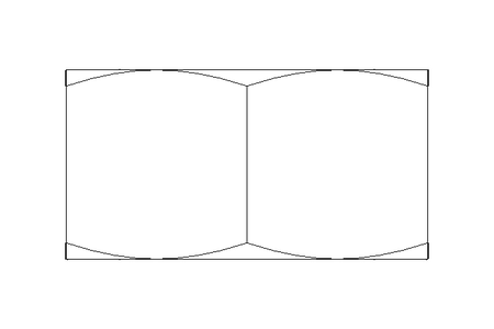 Hexagon nut M42 St-Zn DIN934