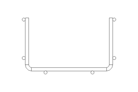 Basket cable tray 60x100x2000 mm