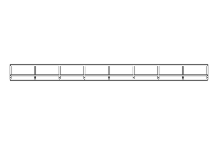 Basket cable tray 60x200x2000 mm