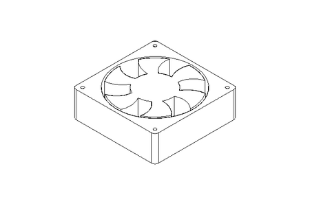 Axialventilator 230V 19W