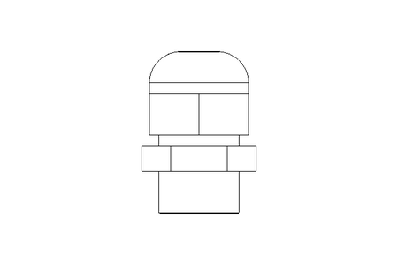 Cable Gland PG 9  blk ( 3.5 - 8.0) UR