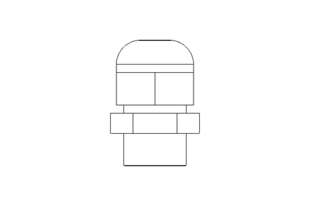 Cable Gland PG 9  blk ( 3.5 - 8.0) UR