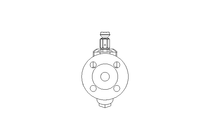 Drain valve DN020 PN40 AK45-0,8