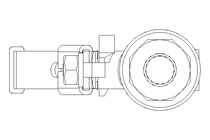 Ball valve G1/4" PN63 1.4408